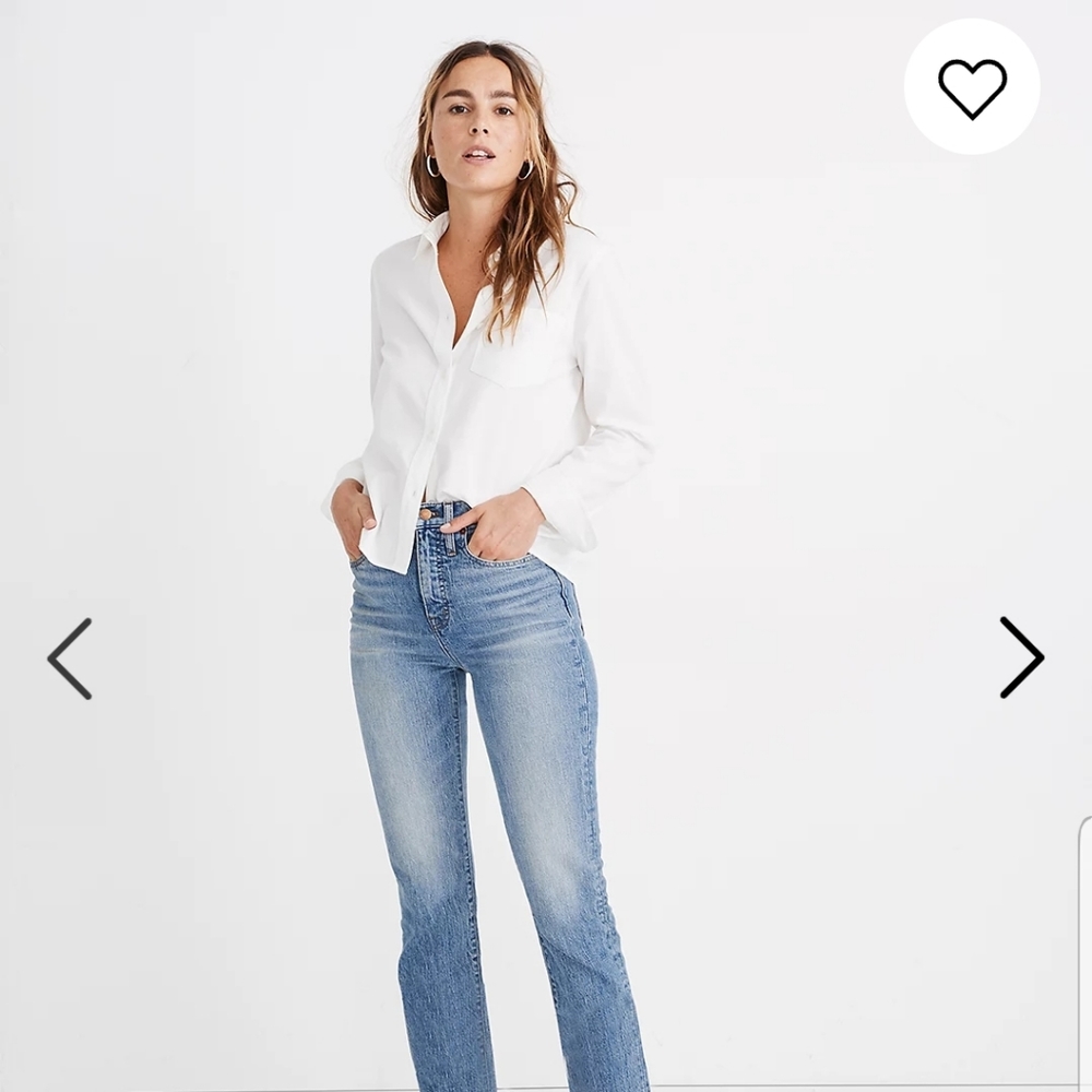 NWT Madewell Perfect Vintage Jeans sz 24